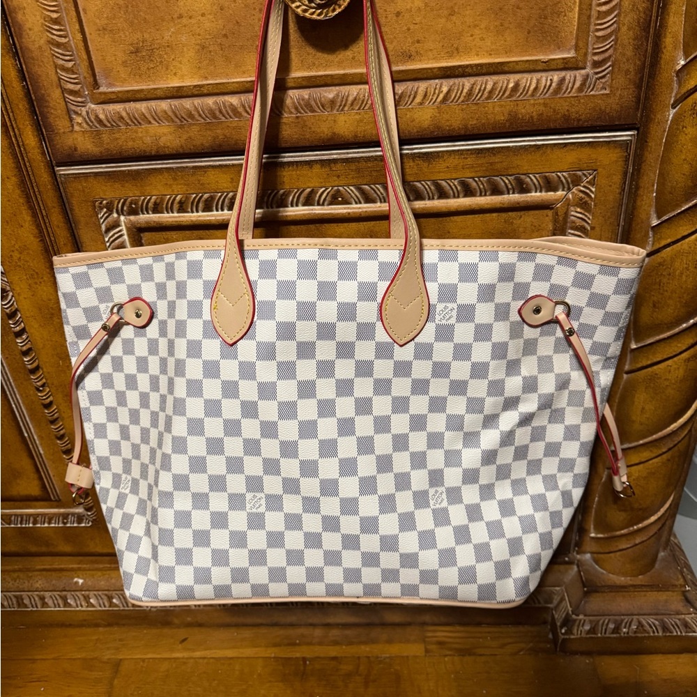 Checkered Tote Bag